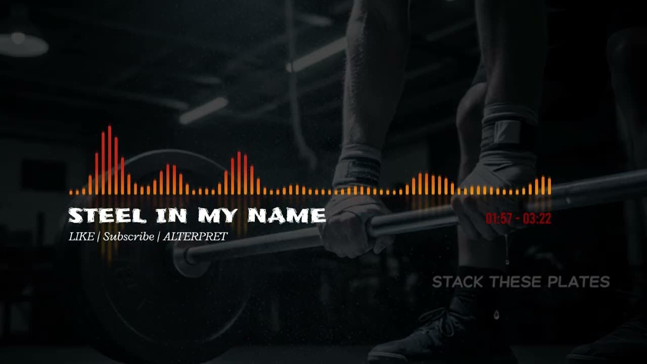 For Men - Gym Song - STEEL IN MY NAME